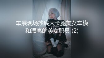 车展现场抄底大长腿美女车模和漂亮的美女职员 (2)