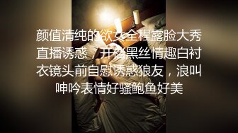 颜值清纯的欲女全程露脸大秀直播诱惑，开档黑丝情趣白衬衣镜头前自慰诱惑狼友，浪叫呻吟表情好骚鲍鱼好美