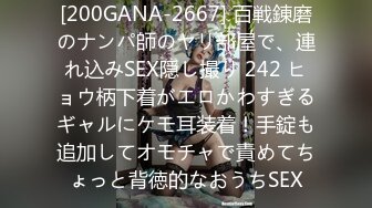 [200GANA-2667] 百戦錬磨のナンパ師のヤリ部屋で、連れ込みSEX隠し撮り 242 ヒョウ柄下着がエロかわすぎるギャルにケモ耳装着！手錠も追加してオモチャで責めてちょっと背徳的なおうちSEX